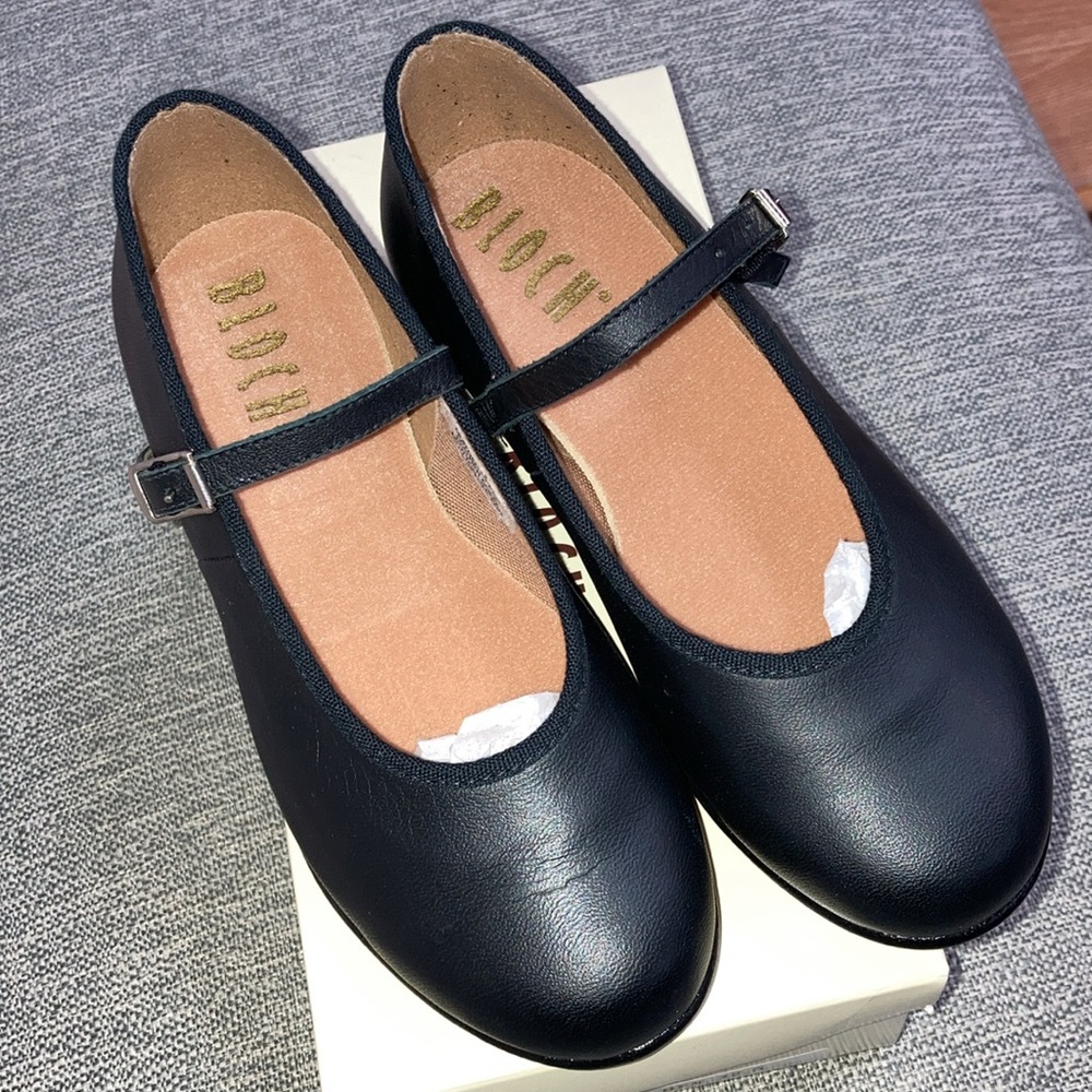 Kids Bloch Rhythm Stage Shoe size 7 toddlers little boy's or girls Mary Jane's